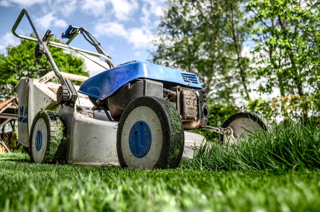 Lawn mower for beginners