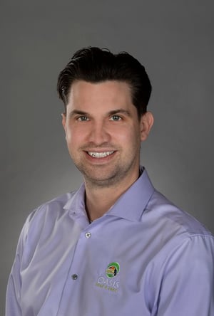 Adam Zellner Oasis Turf & Tree employee