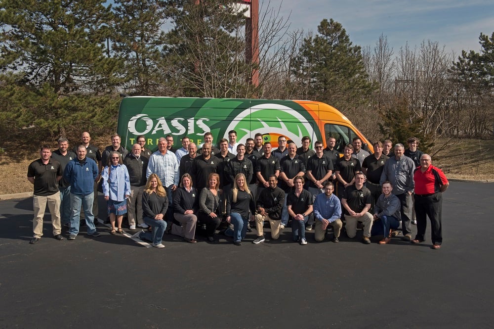 Nate Wickemeyer - Oasis Lawn Care Technician