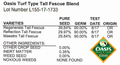 What is the best grass seed for Cincinnati, Dayton, Ohio or Northern Kentucky?