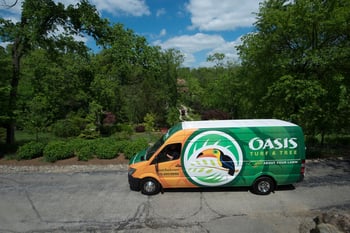 Oasis Turf & Tree mosquito control van