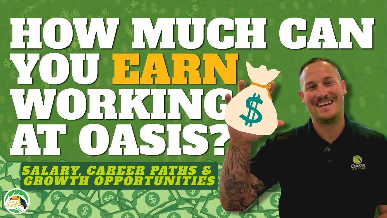 How Much Can You Earn Working at Oasis | Careers at Oasis Turf & Tree (Thumbnail)