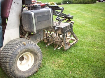 Learn more about lawn aeration and overseeding for your Cincinnati home.