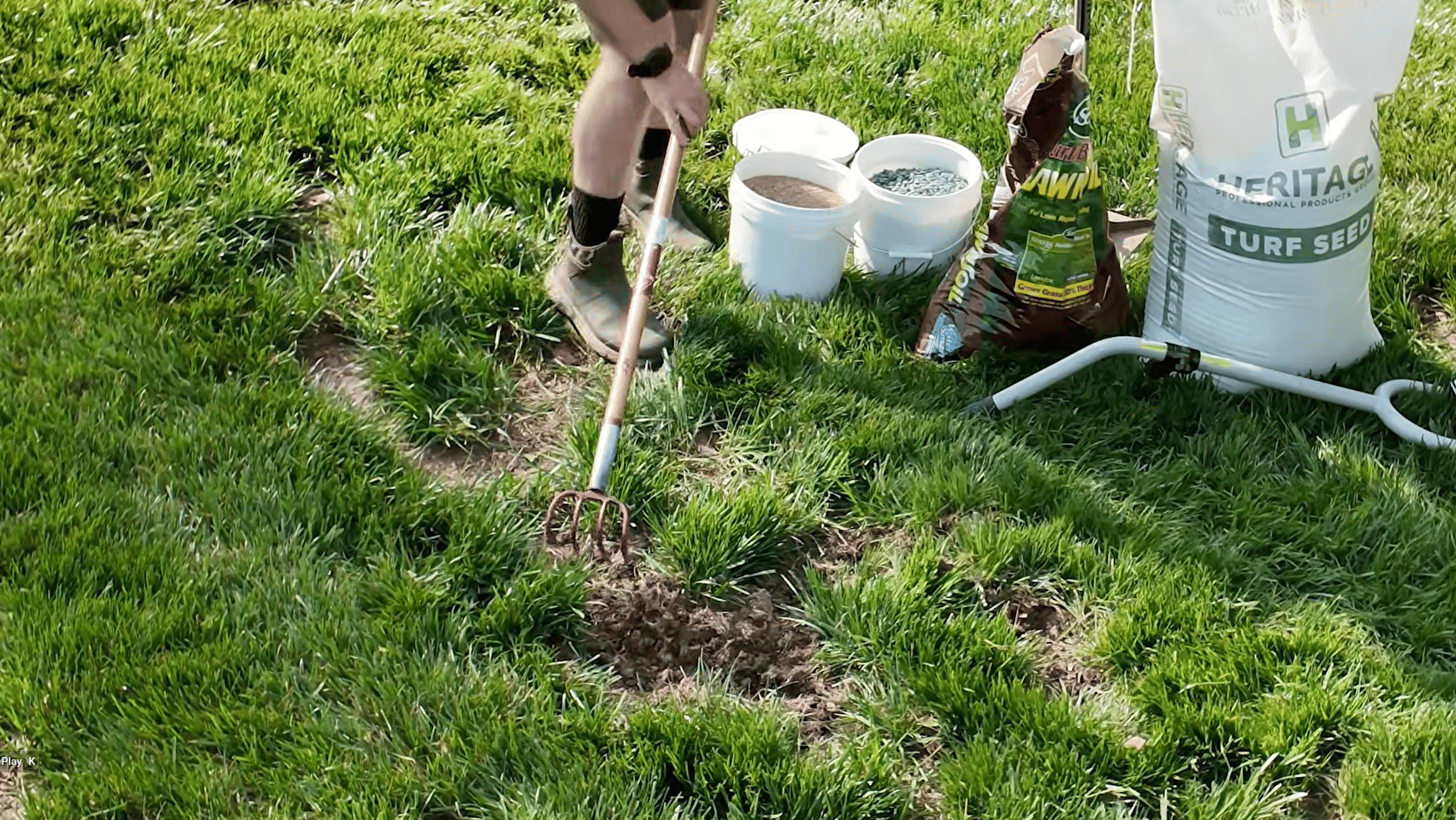 raking